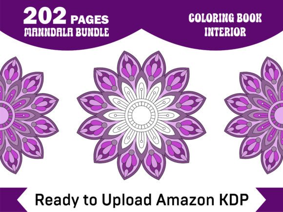 202 Pages Relaxation Mandala Colouring Book for KDP: A Complete Guide for Authors & Creatives