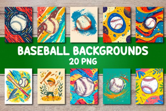 Baseball Backgrounds for Covers
