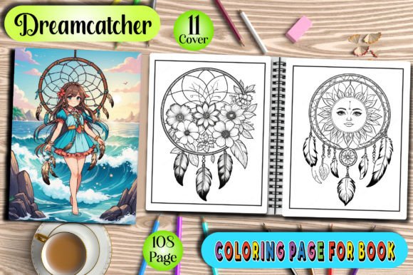 Dreamcatcher Coloring Book