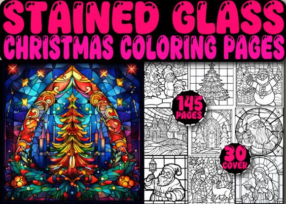 Stained Glass Christmas Coloring Pages: Creative, Calming, and Ready-to-Use for Families and Creators