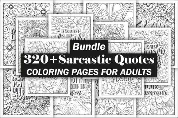 Why the Sarcastic Quotes Coloring Book Bundle Is a Smart KDP Play for 2024